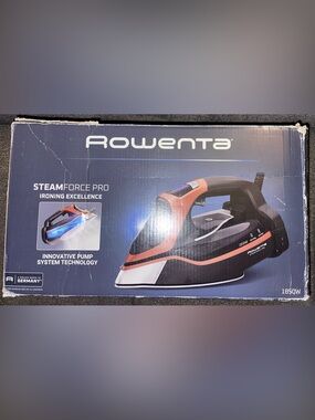 New Open Box Rowenta Iron Steam Force Pro Steam Iron